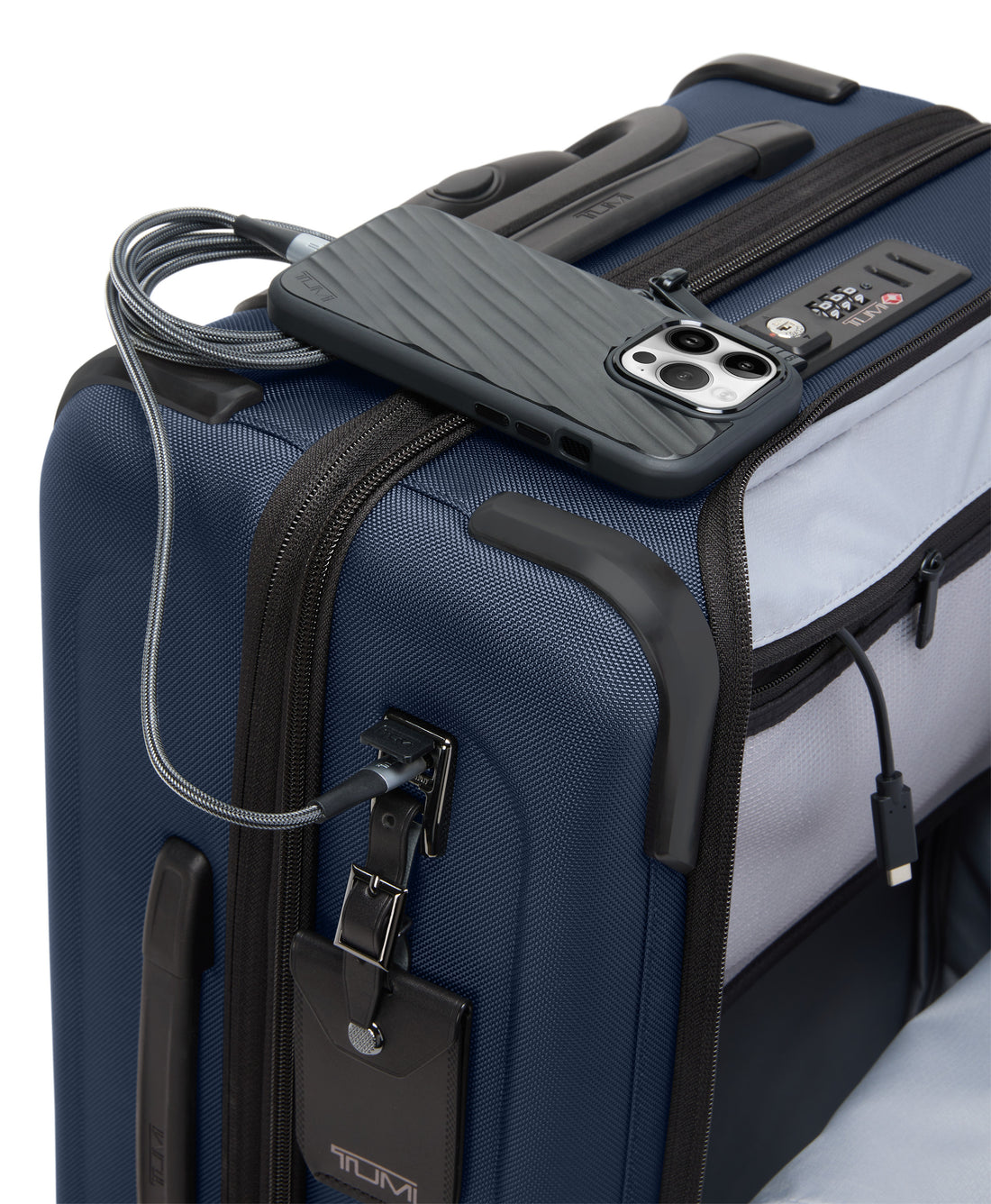 Tumi Alpha Large Dual Access Expandable Carry-on 55cm