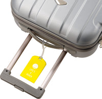 Farvede Glo Case ID Kuffert tags