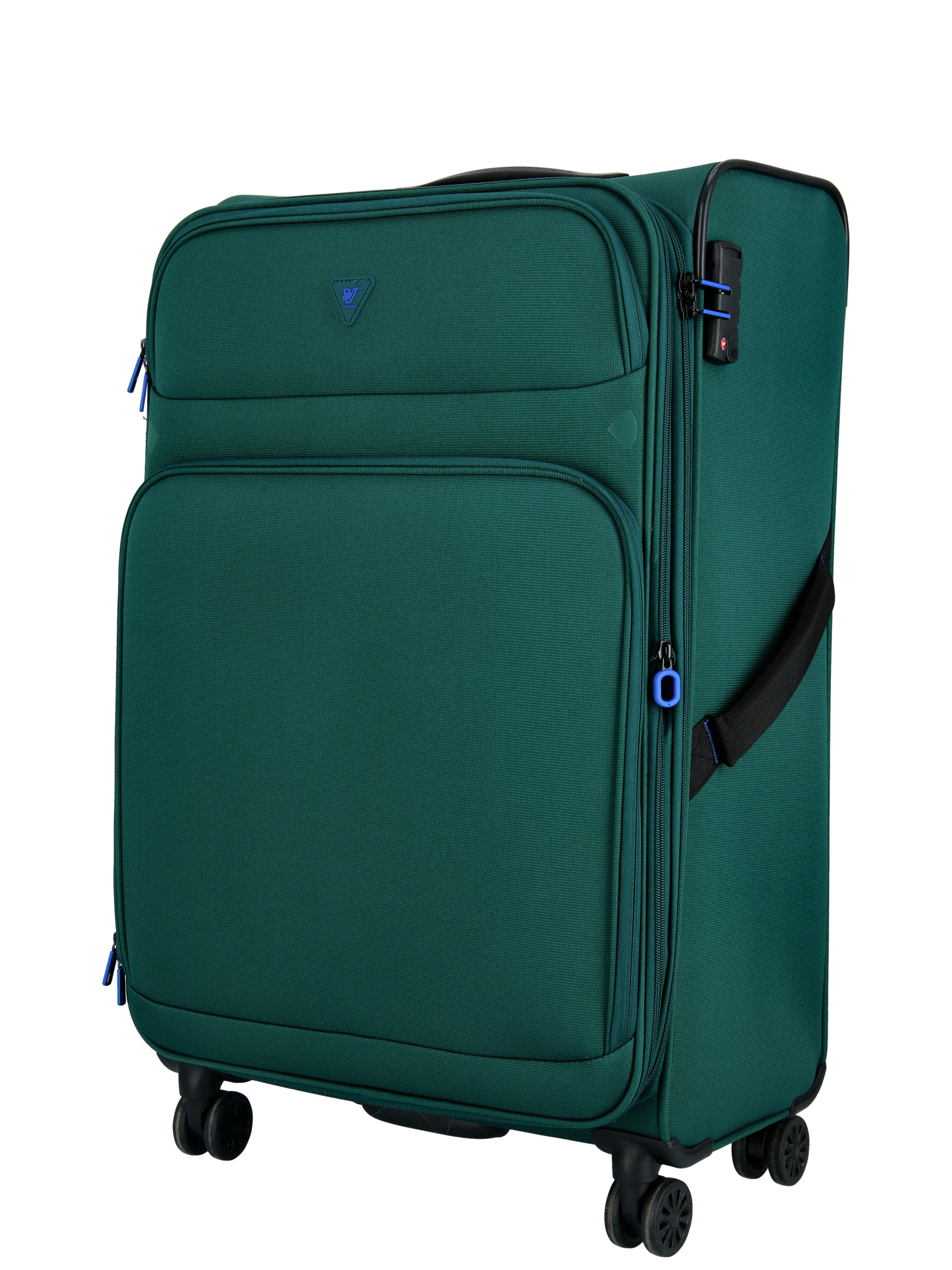 Stor Verage kuffert i grøn vinklet billede