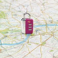 TSA Combi Padlock Kodelås