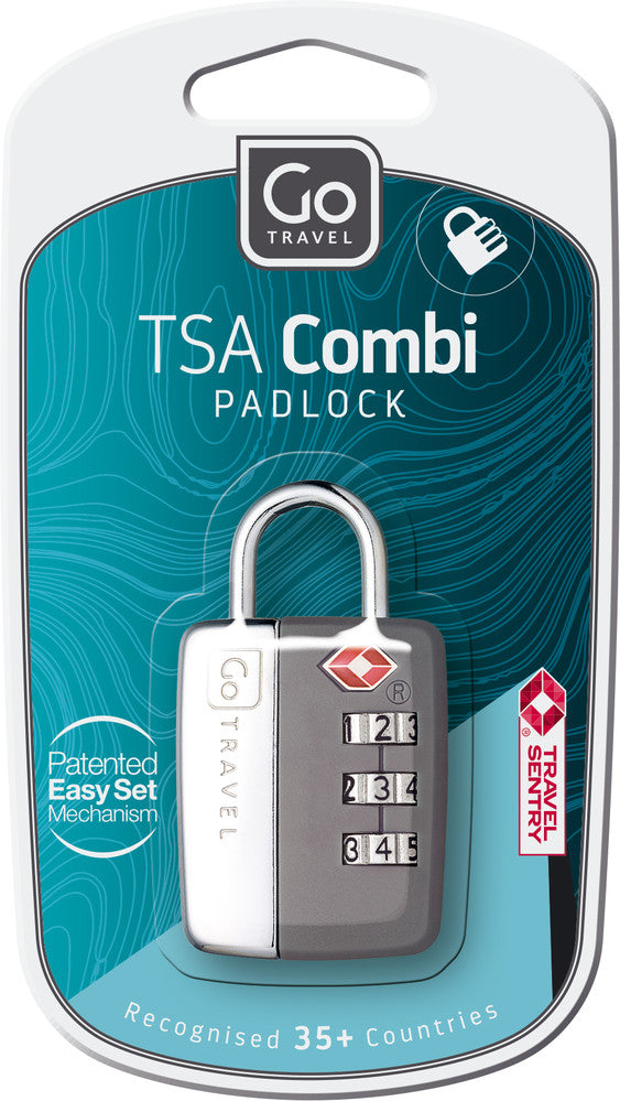 TSA Combi Padlock Kodelås