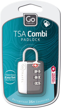 TSA Combi Padlock Kodelås