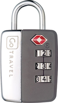 TSA Combi Padlock Kodelås