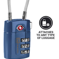 Go Travel TSA Combi Cable locks
