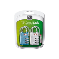Go Travel TSA Combi Cable locks