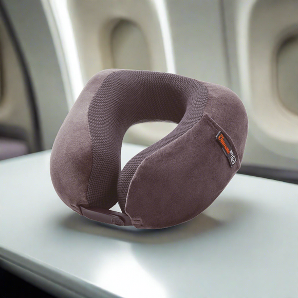 comfortable neck pillow with memory foam
