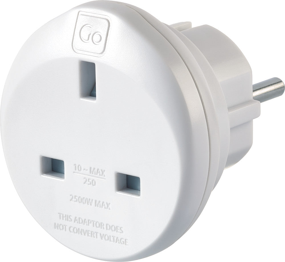 Go Travel UK - EU Adapter