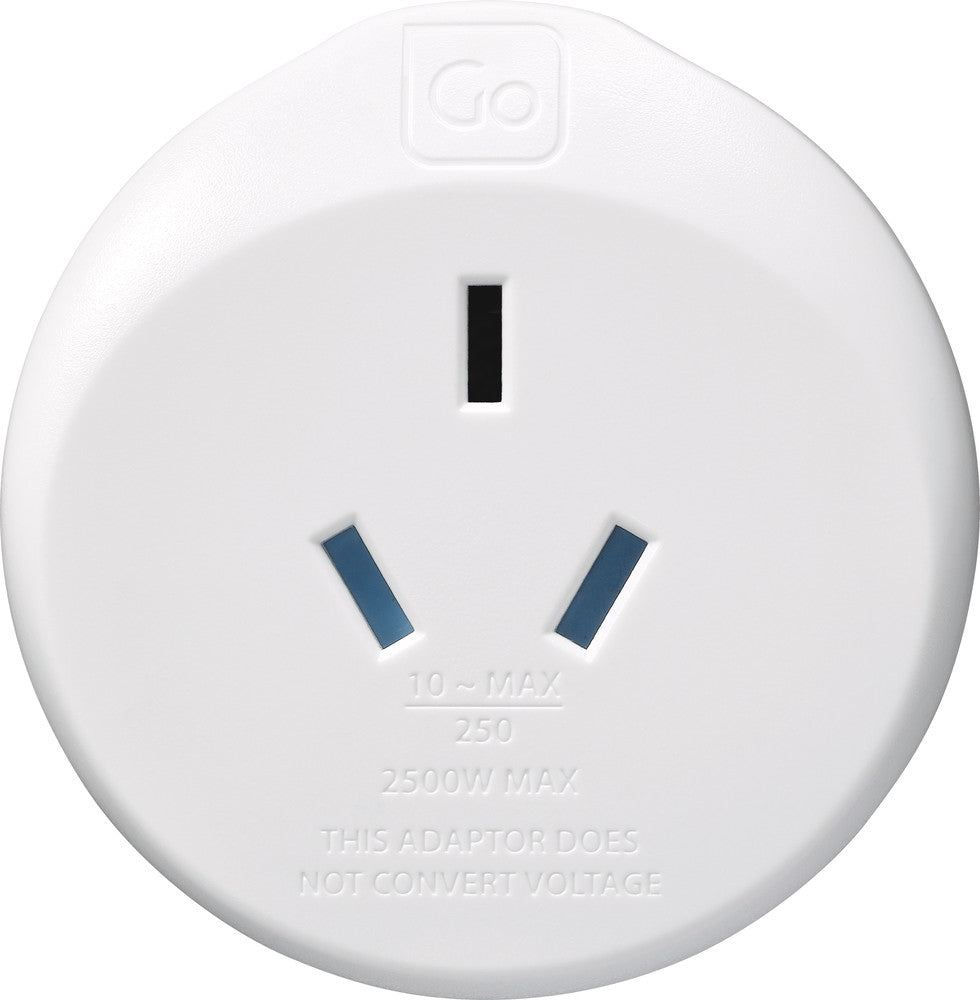 Go Travel Australia/China - EU Adapter