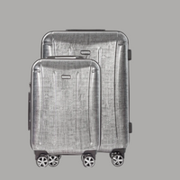 KKDK kabine flex plus medium kuffert grå