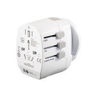 Go Travel Worldwide Adapter + USB 