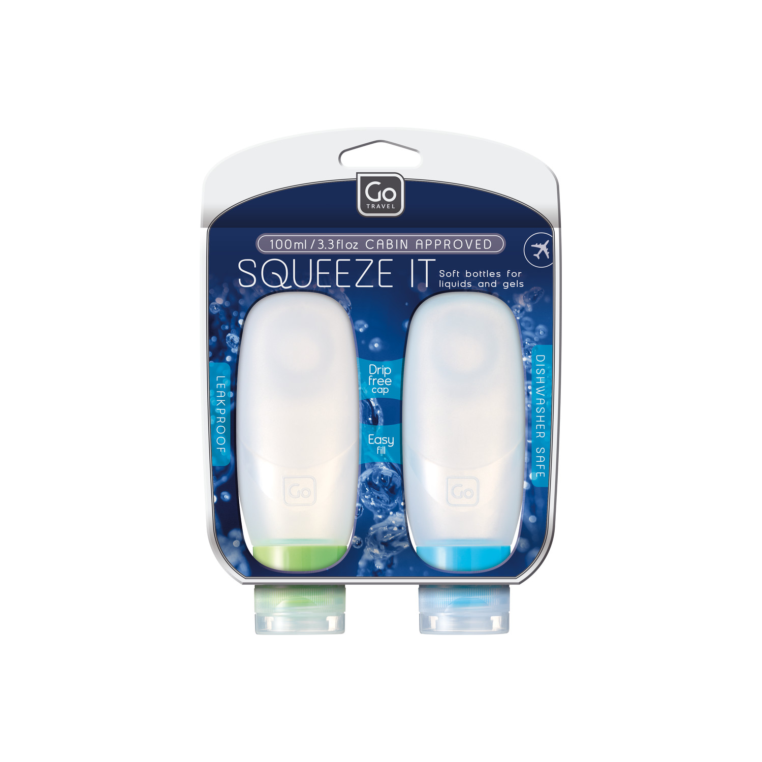 Go Travel Squeezy Bottles
