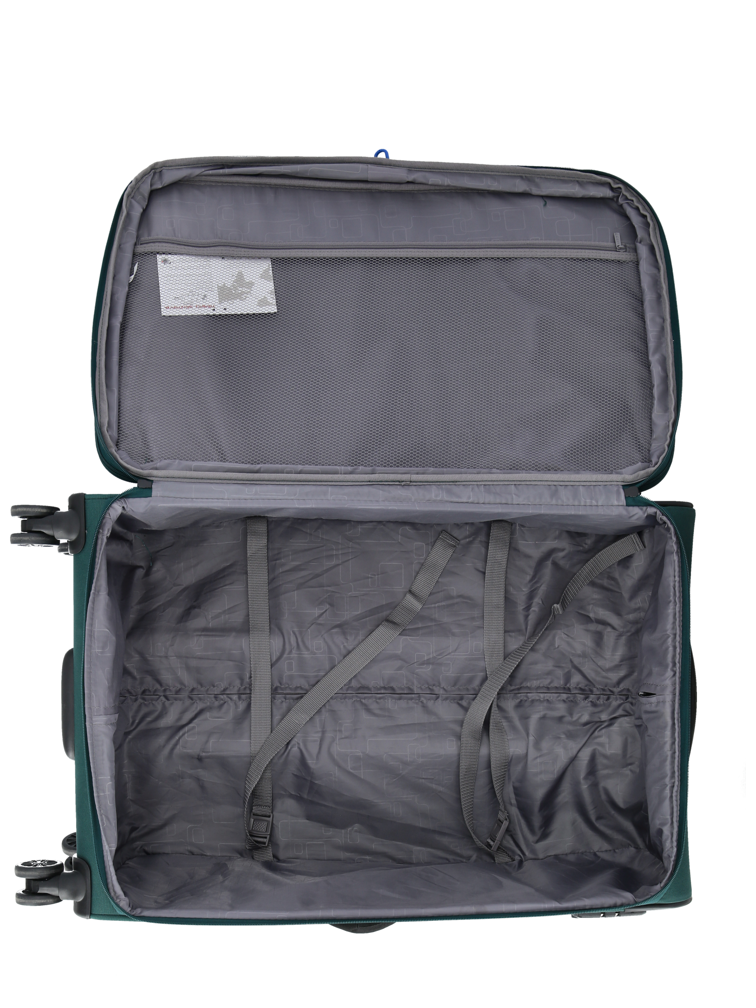 Verage kuffert indvendigt billede