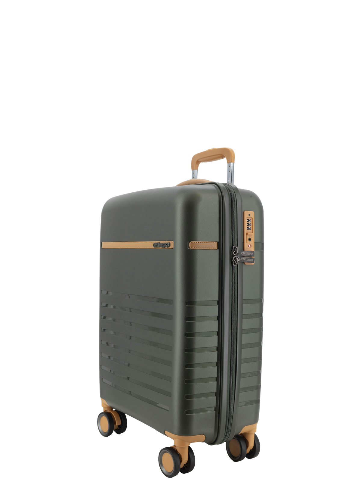 CPH Luggage Classic 55 cm Kabine Kuffert, Green Seaweed