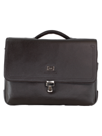 KKDK Executive Slim Læder Computertaske LR02