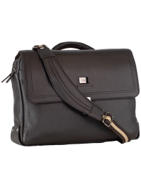 KKDK laptop case with two compartmants and shoulderstrap