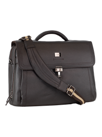 KKDK Executive Large Leather Computer Bag LR04 