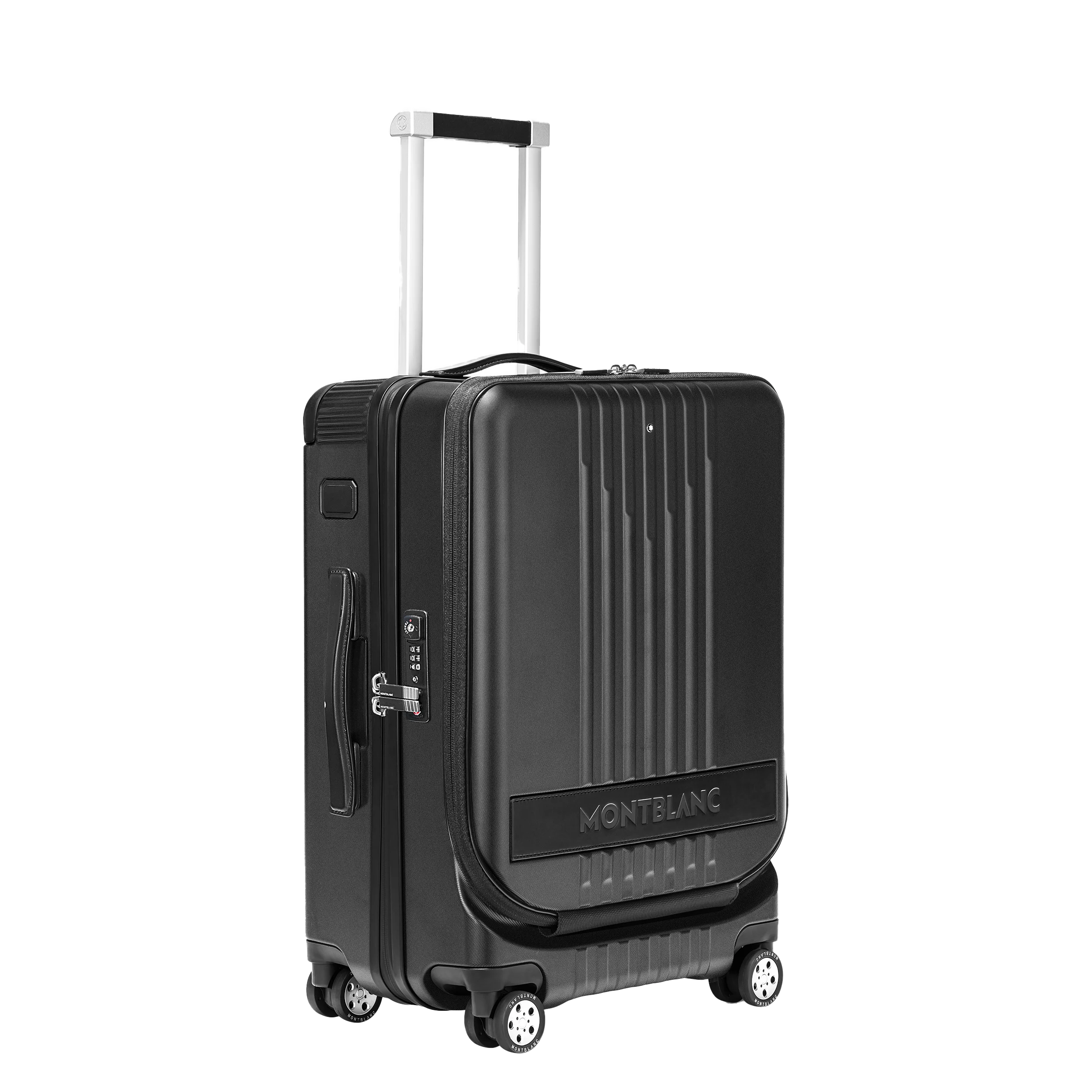 Montblanc MY4810 Trolley Cabin suitcase with front pocket Copenhagen Luggage