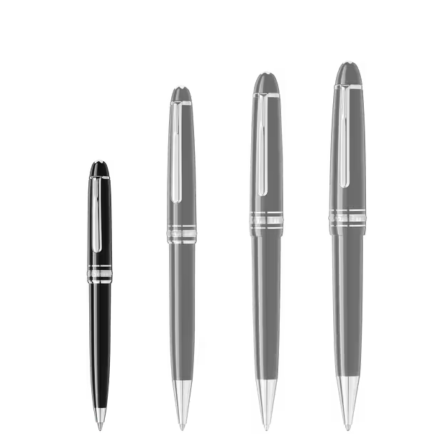 Montblanc Meisterstück Platinum-Coated Homage to W.A. Mozart Ballpoint (Lille størrelse)