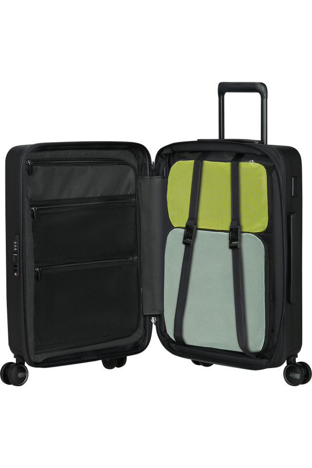 Samsonite Restackd Spinner 55cm Kabine Kuffert m. Frontlomme