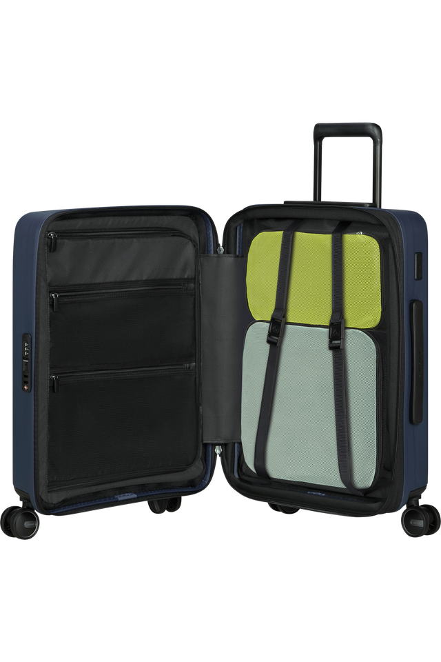 Samsonite Restackd Spinner 55cm Kabine Kuffert m. Frontlomme