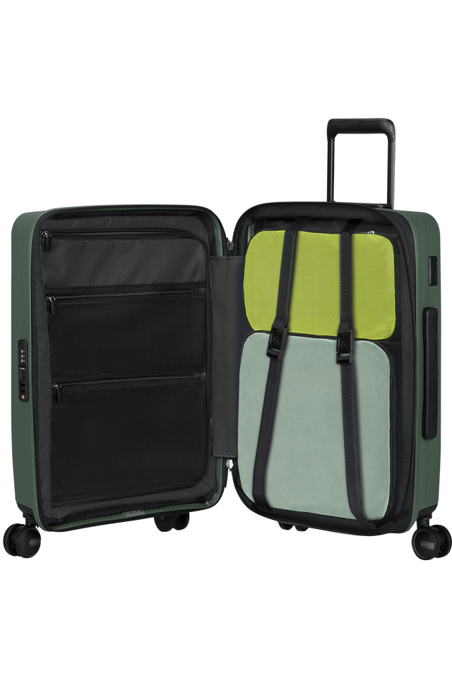 Samsonite Restackd Spinner 55cm Kabine Kuffert m. Frontlomme