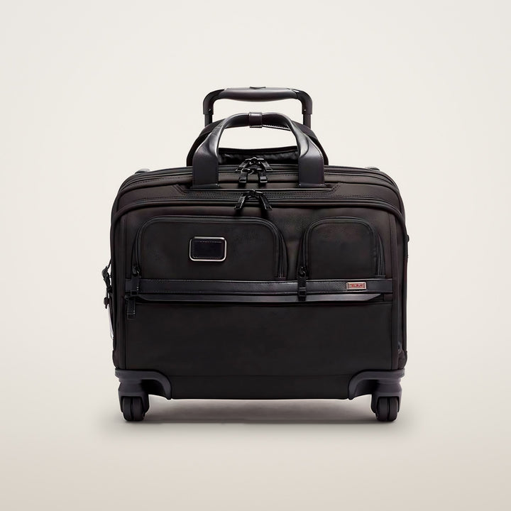 Tumi Alpha 3 Deluxe 4-Wheeled Laptop Briefcase