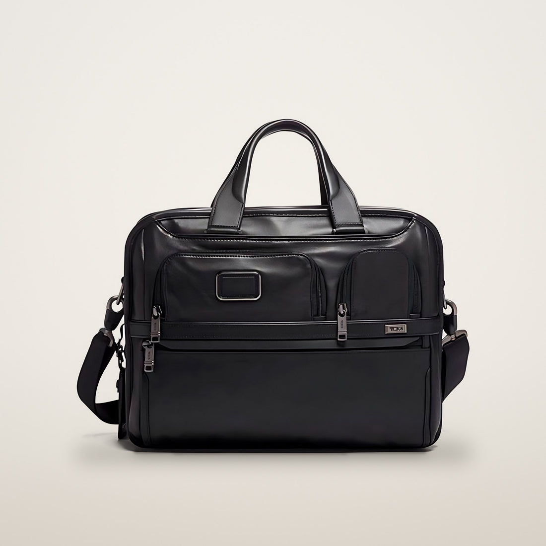 Tumi Alpha 3 Expandable Organizer Laptop Brief Leather