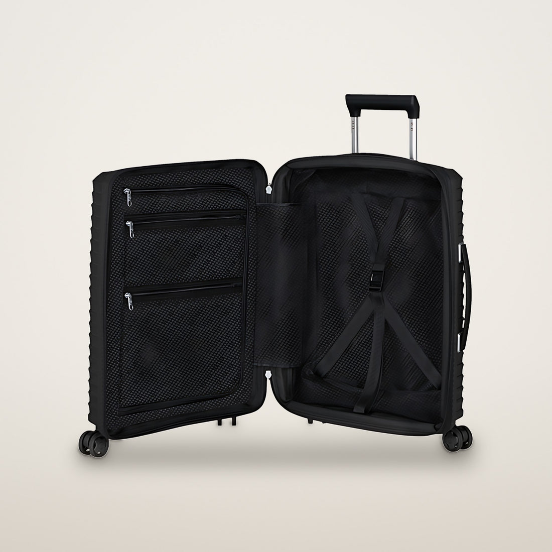 Samsonite Upscape Spinner 55 Cabin Suitcase with expansion