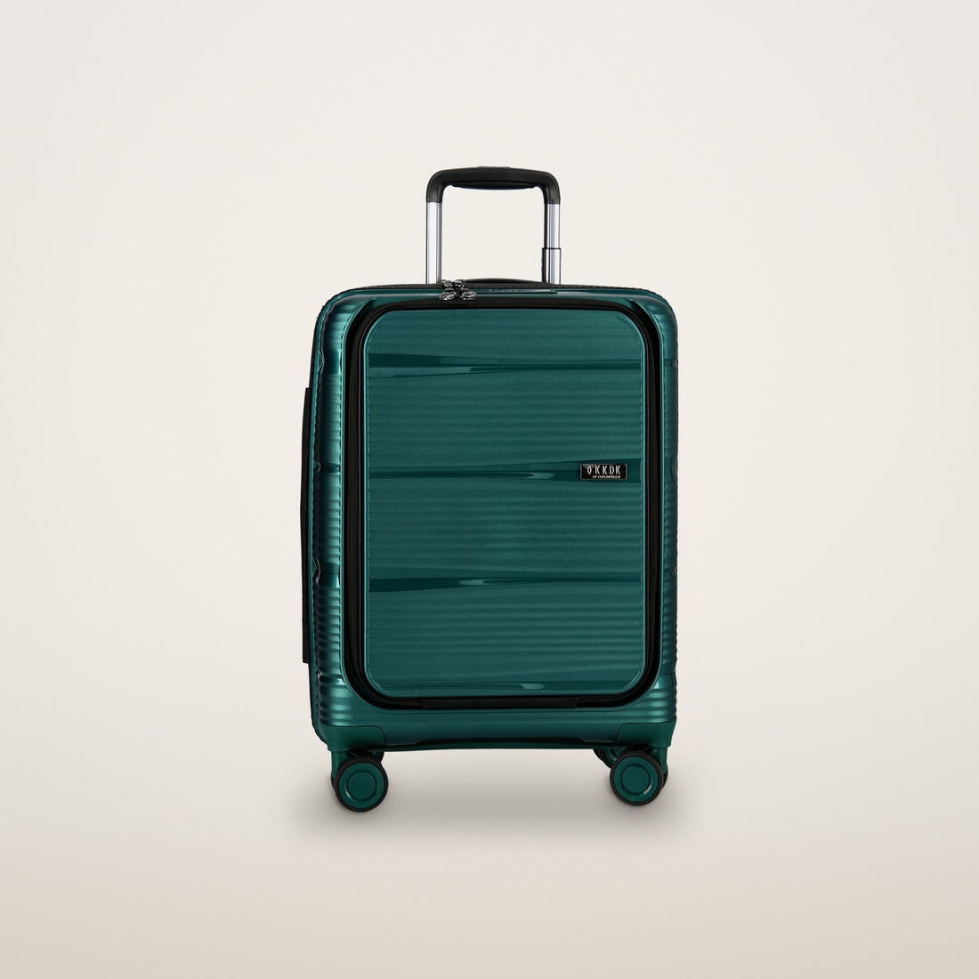 Wire KKDK Cabin Suitcase with front pocket and USB