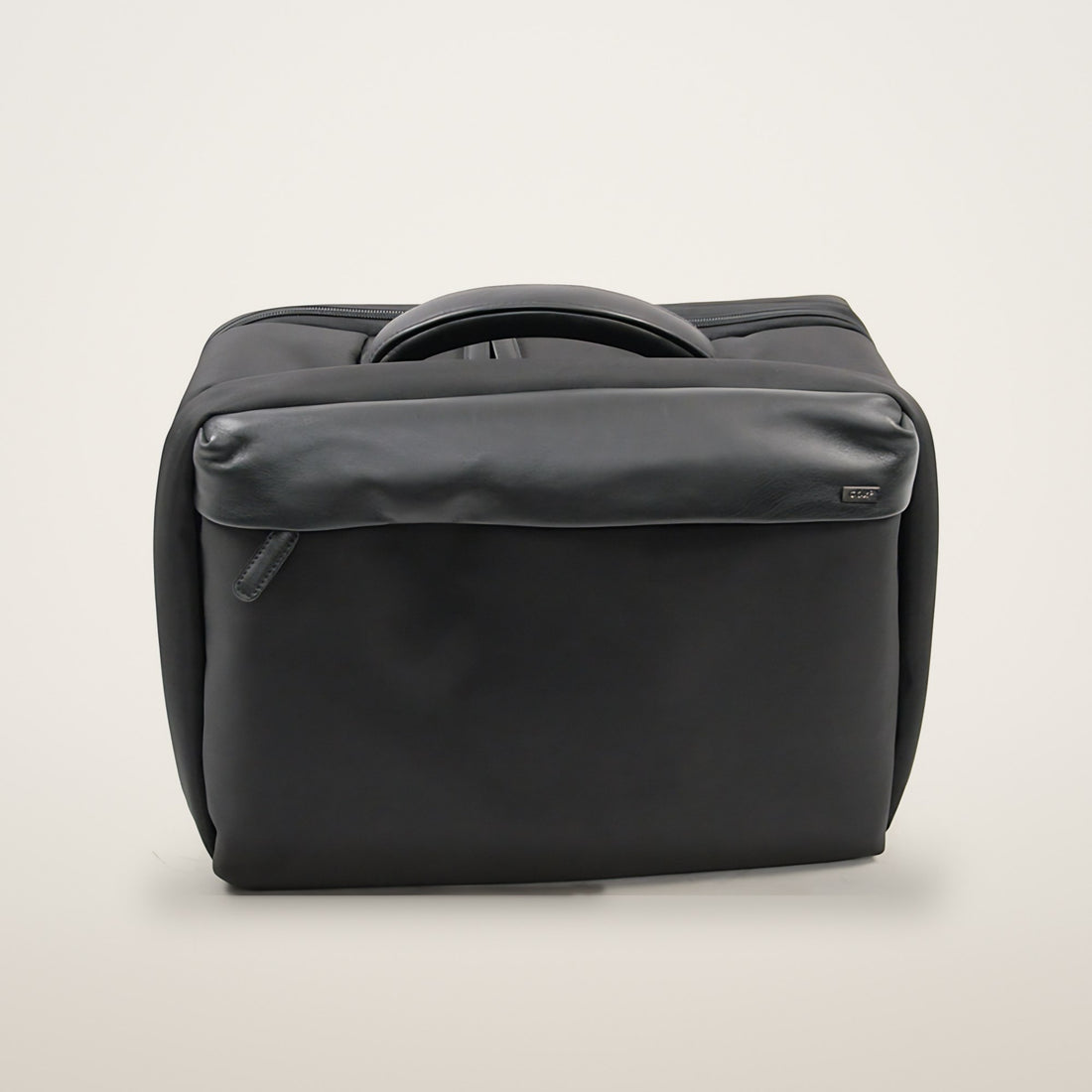 Cox Laptop Briefcase Nylon w. Leather Large