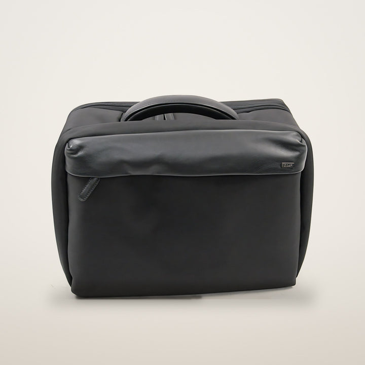 Cox Laptop Briefcase Nylon w. Leather Large