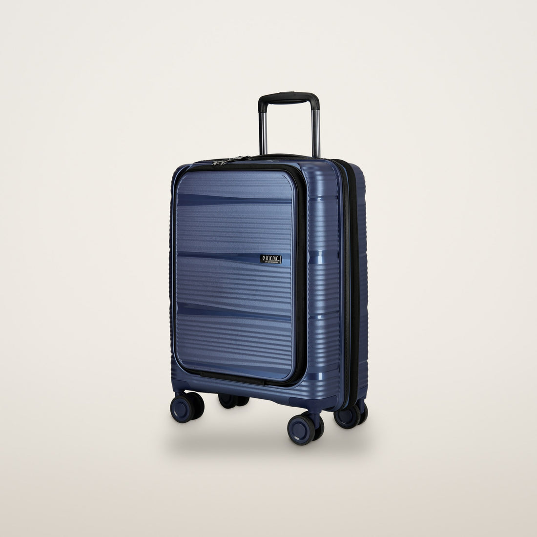 Wire KKDK Cabin Suitcase with front pocket and USB