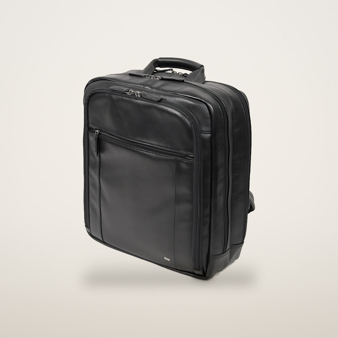 KKDK Laptop Backpack in soft calfskin with 3 divided compartments