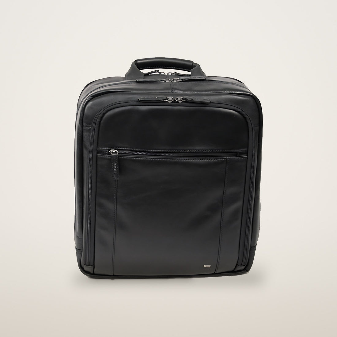 KKDK Laptop Backpack in soft calfskin with 3 divided compartments