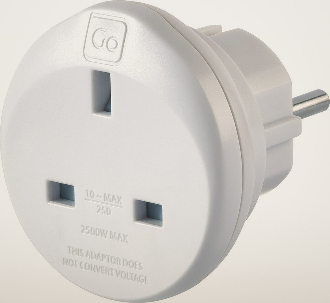 Go Travel UK to EU Adapter