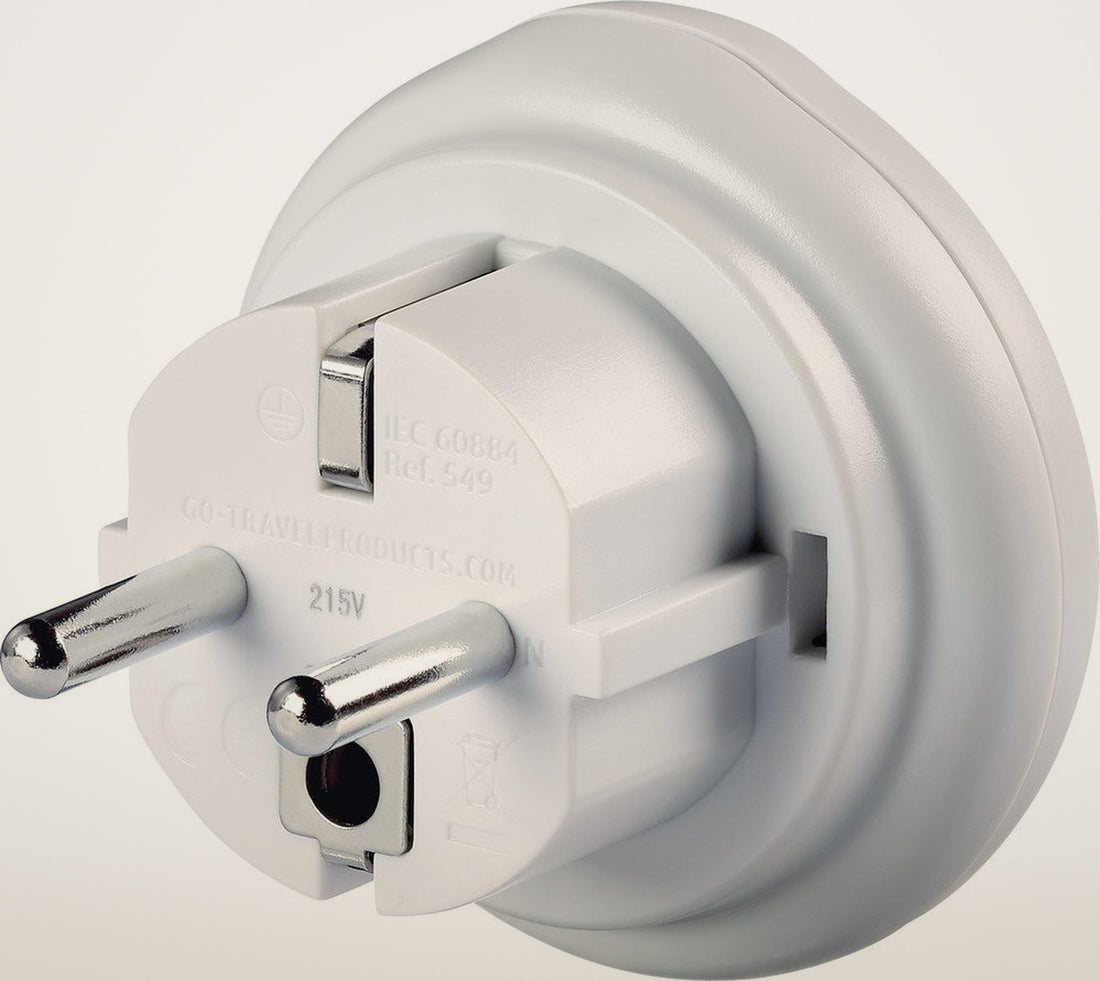 Go Travel Swiss/Italian - EU Adapter