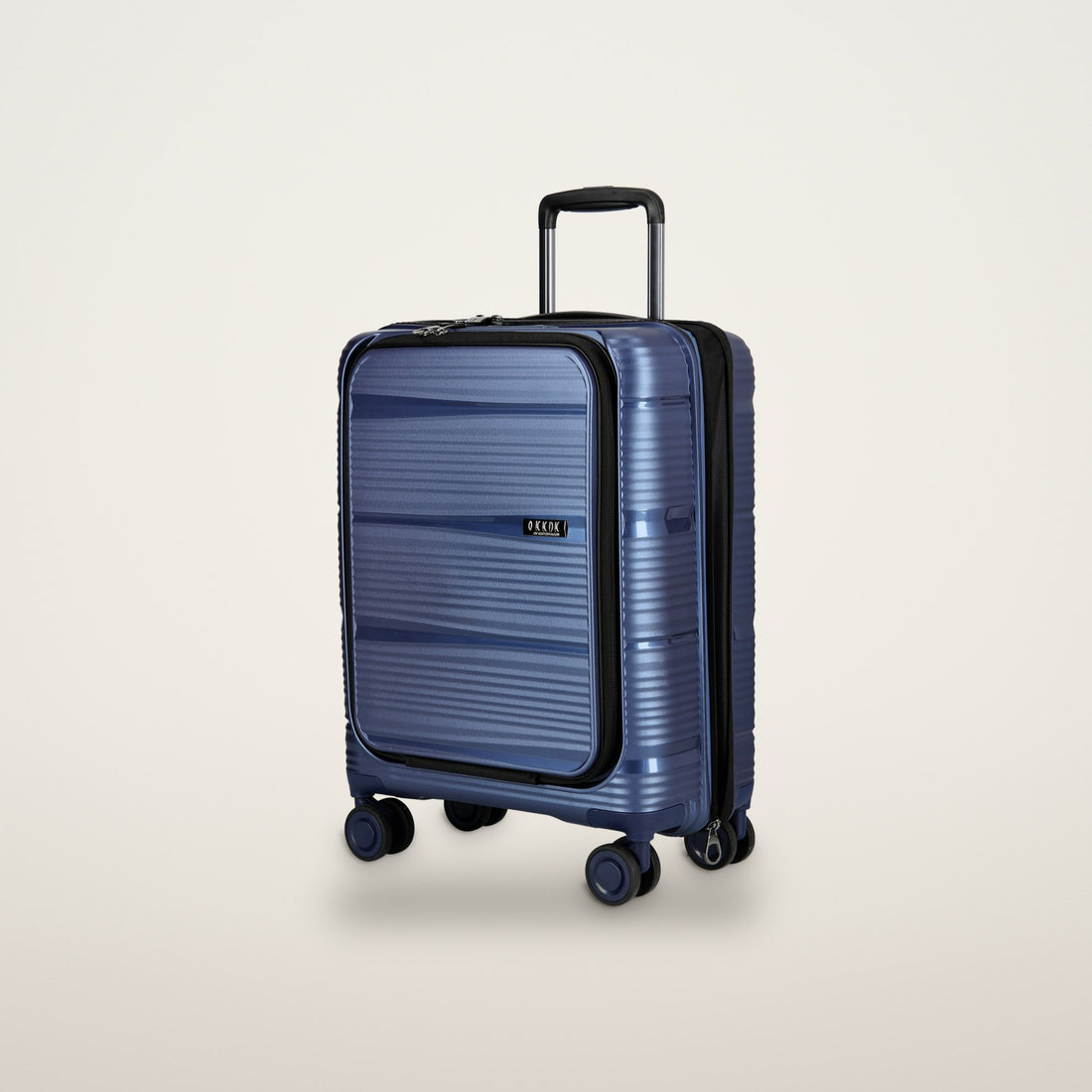 Wire KKDK Cabin Suitcase with front pocket and USB