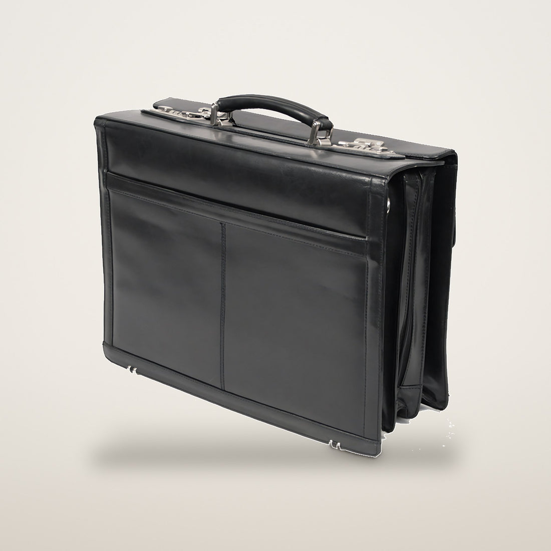 KKDK Wide PC Briefcase Leather 