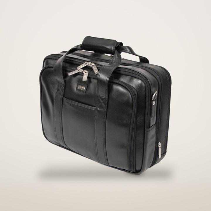 KKDK Briefcase i læder med ekspansion