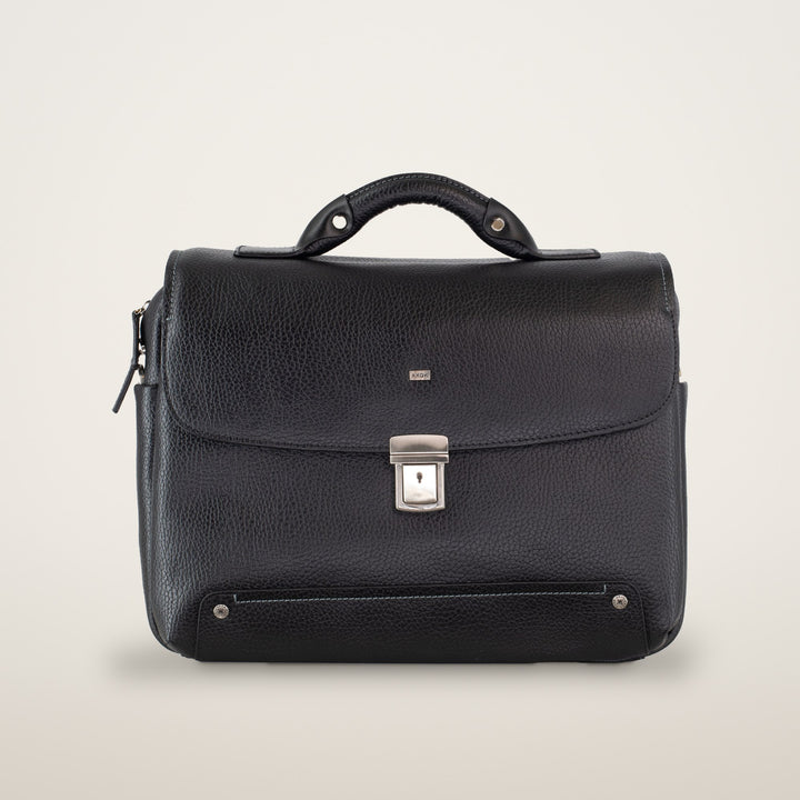 KKDK Executive Compact Læder Computertaske LR05