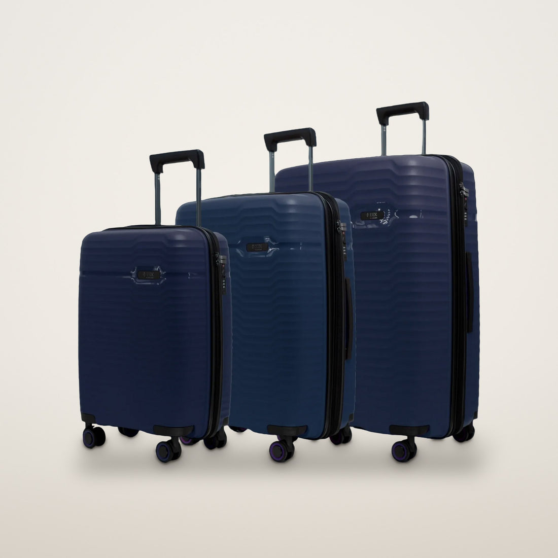 KKDK Evolution kuffert sæt Navy