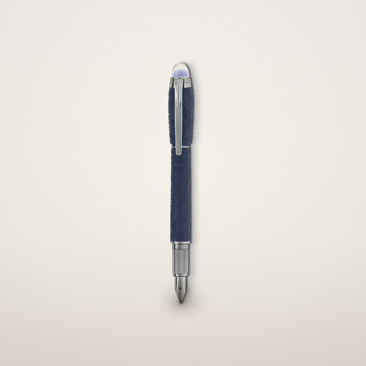 Montblanc Starwalker SpaceBlue Precious Resin Fountain Pen