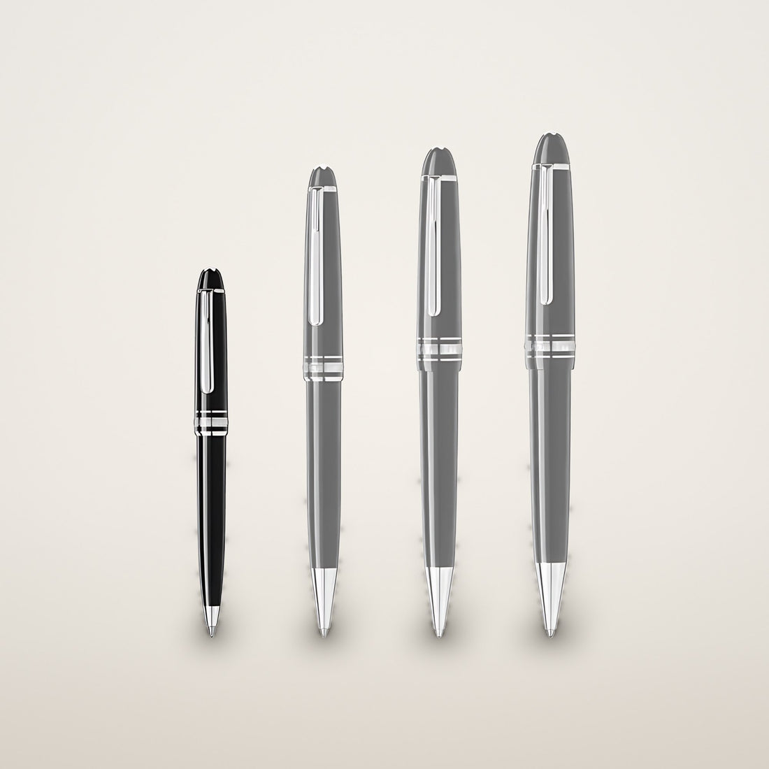 Montblanc Meisterstück Platinum-Coated Homage to W.A. Mozart Ballpoint Pen (Small size)