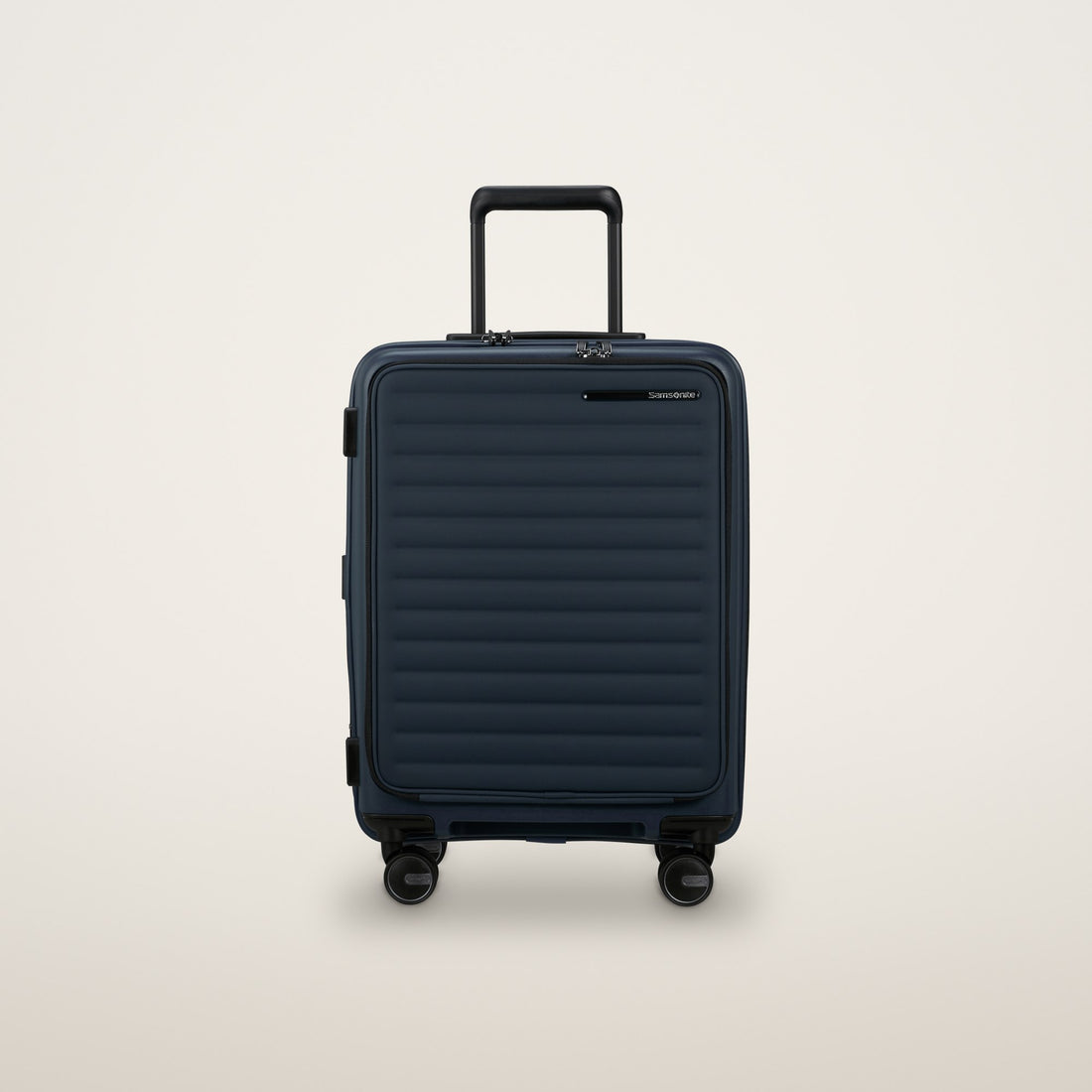 Samsonite Restackd Spinner 55cm Kabine Kuffert m. Frontlomme