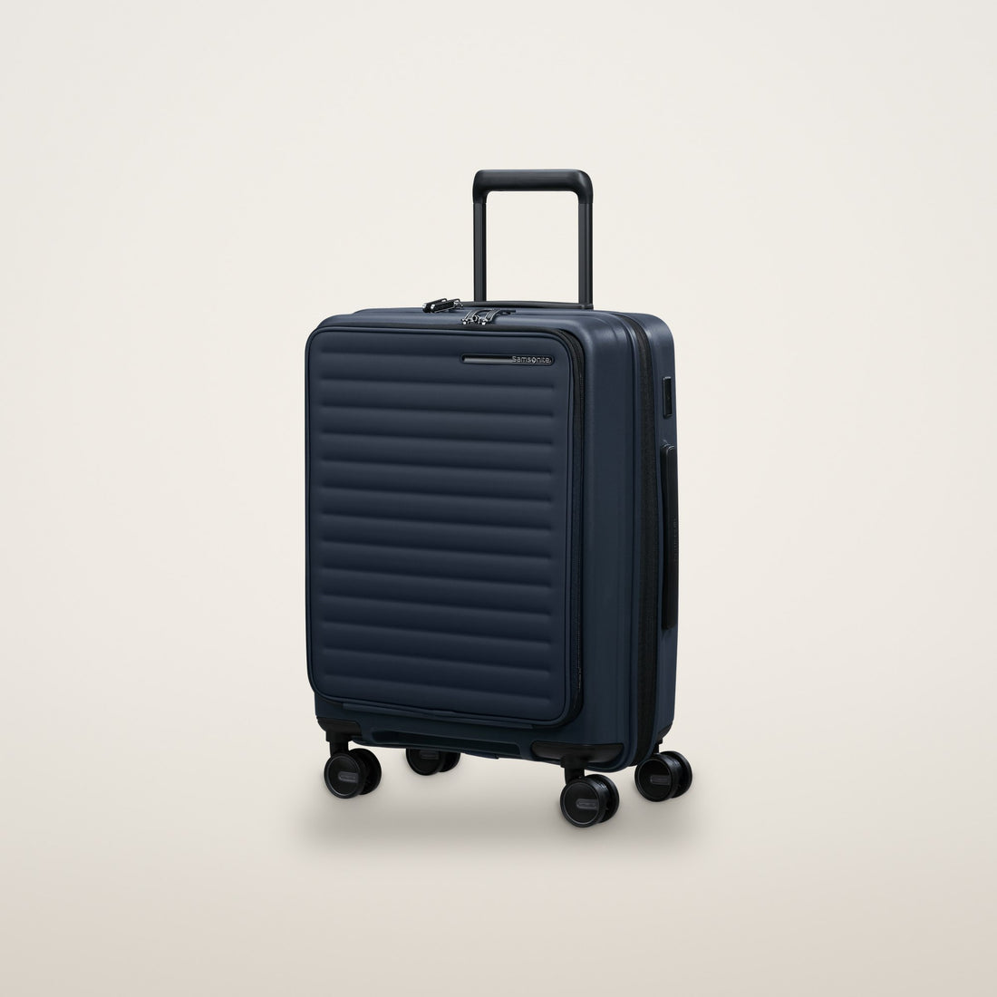 Samsonite Restackd Spinner 55cm Kabine Kuffert m. Frontlomme