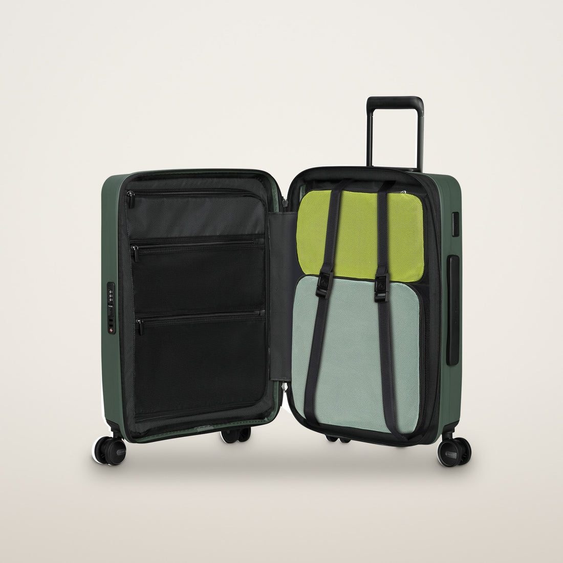 Samsonite Restackd Spinner 55cm Kabine Kuffert m. Frontlomme