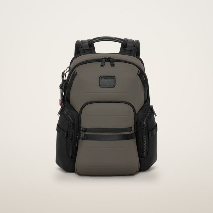 TUMI Alpha Bravo Navigation Backpack - Terra Brown