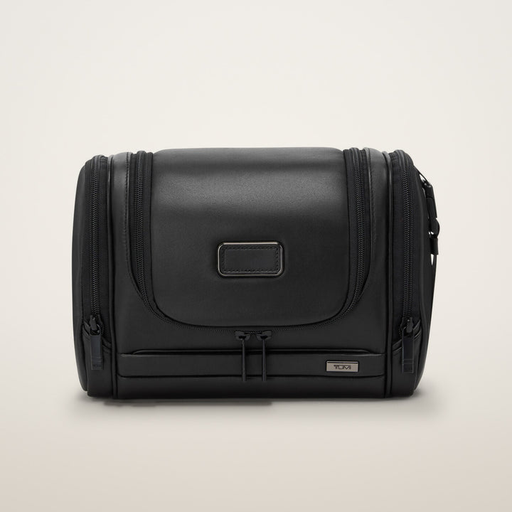 TUMI Alpha Hanging Travel Kit - Black Leather