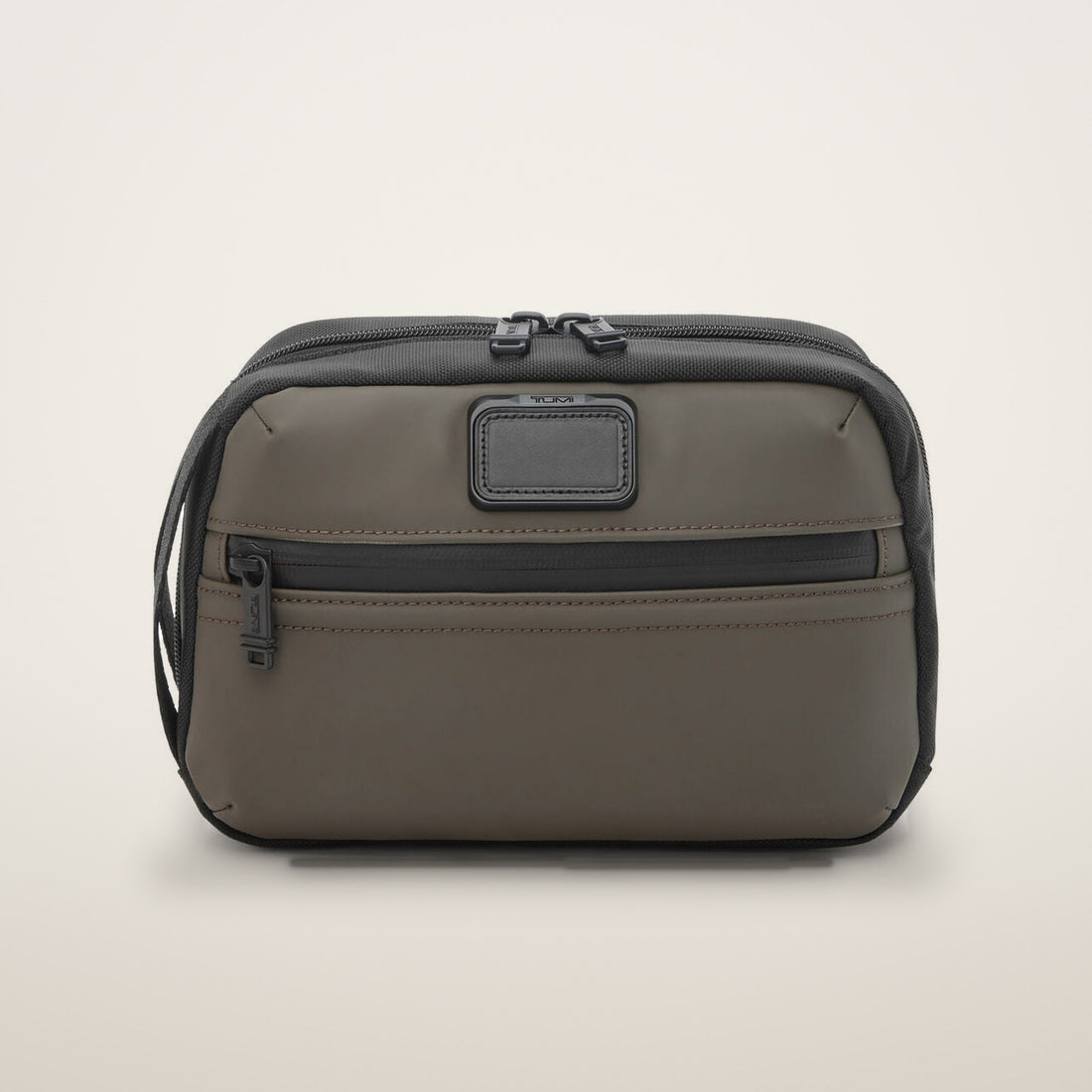 TUMI Alpha Bravo Response Travel Kit Terra Brown front