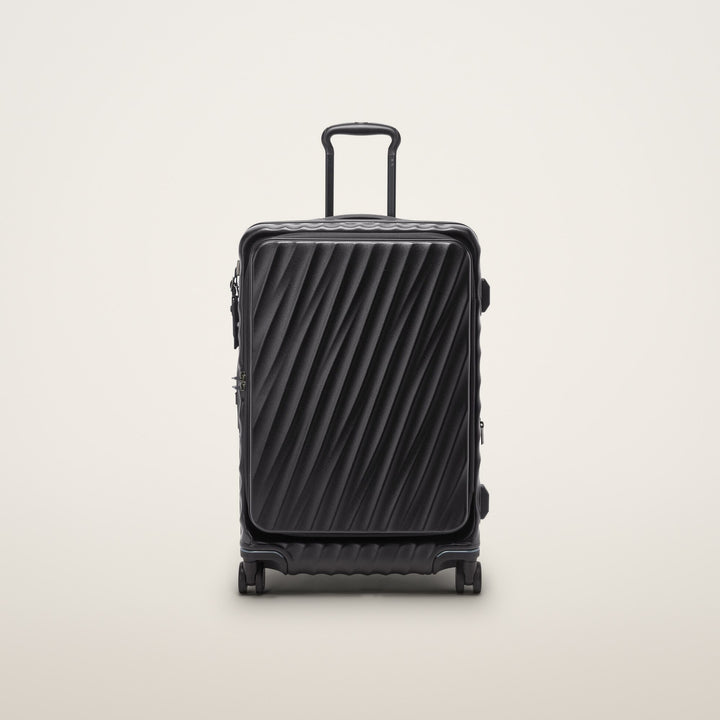 TUMI 19 Degree Front Access Medium Expandable Checked - Black Texture